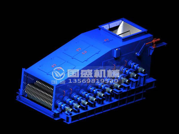 交错式细粒度滚轴筛 交错式细粒度滚轴筛